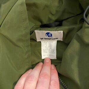 National parks GORTEX Olive Green RAIN Jacket